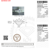 0.50ct Como Solitaire Bold Pave Flat Ring [D/VVS2/IDEAL] - PRMAL