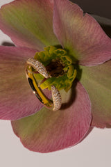 Pave Dome Open Ring - PRMAL