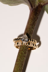 Pula Puff Pave Ring - PRMAL