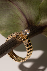 Pula Puff Pave Ring - PRMAL