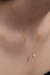 Facet 1ct Pear Necklace - PRMAL