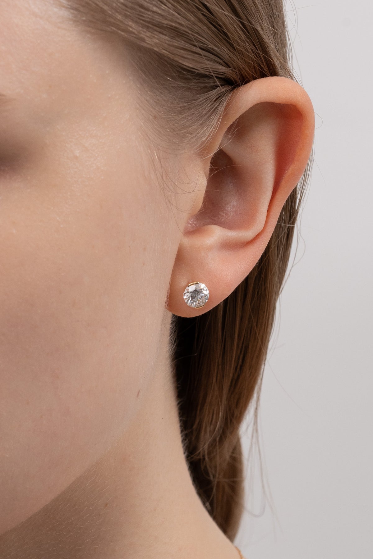 ピアス [PRIMAUTE] REVE EARRINGS FACET STONE PIERCED EARRINGS(2JP1008)K10 ピアス｜スター