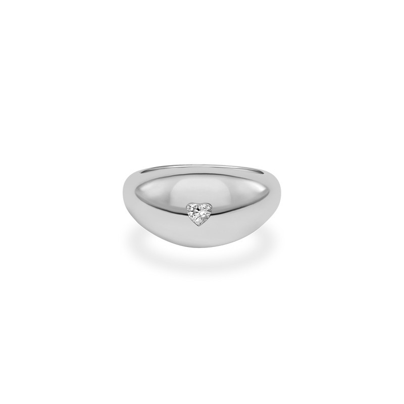 Heart Diamond Balloon Ring - PRMAL