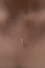 Facet 1ct Radiant Necklace - PRMAL