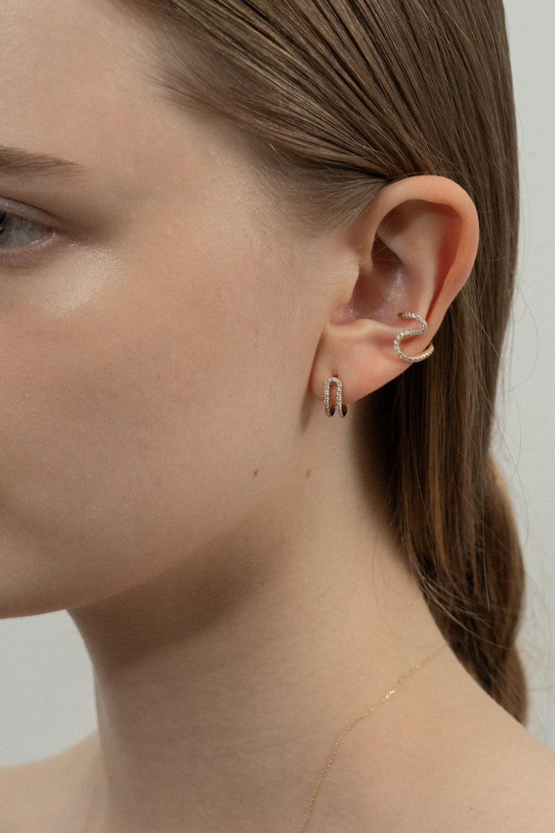 Massive Wave Ear Cuff - PRMAL
