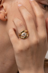 Wave Dome Ring [Bridal Edition] - PRMAL