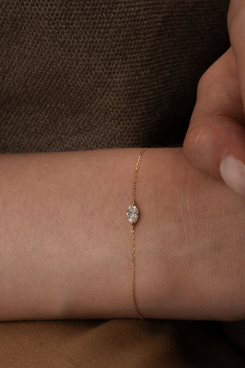 Marquise Diamond Bracelet - Main Image