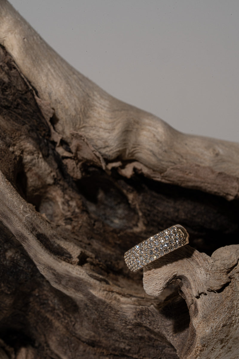 Dome Pave Ear Cuff - PRMAL