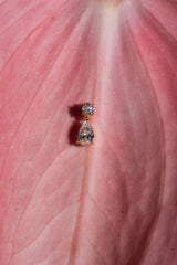Pear Drop Diamond Earring - PRMAL