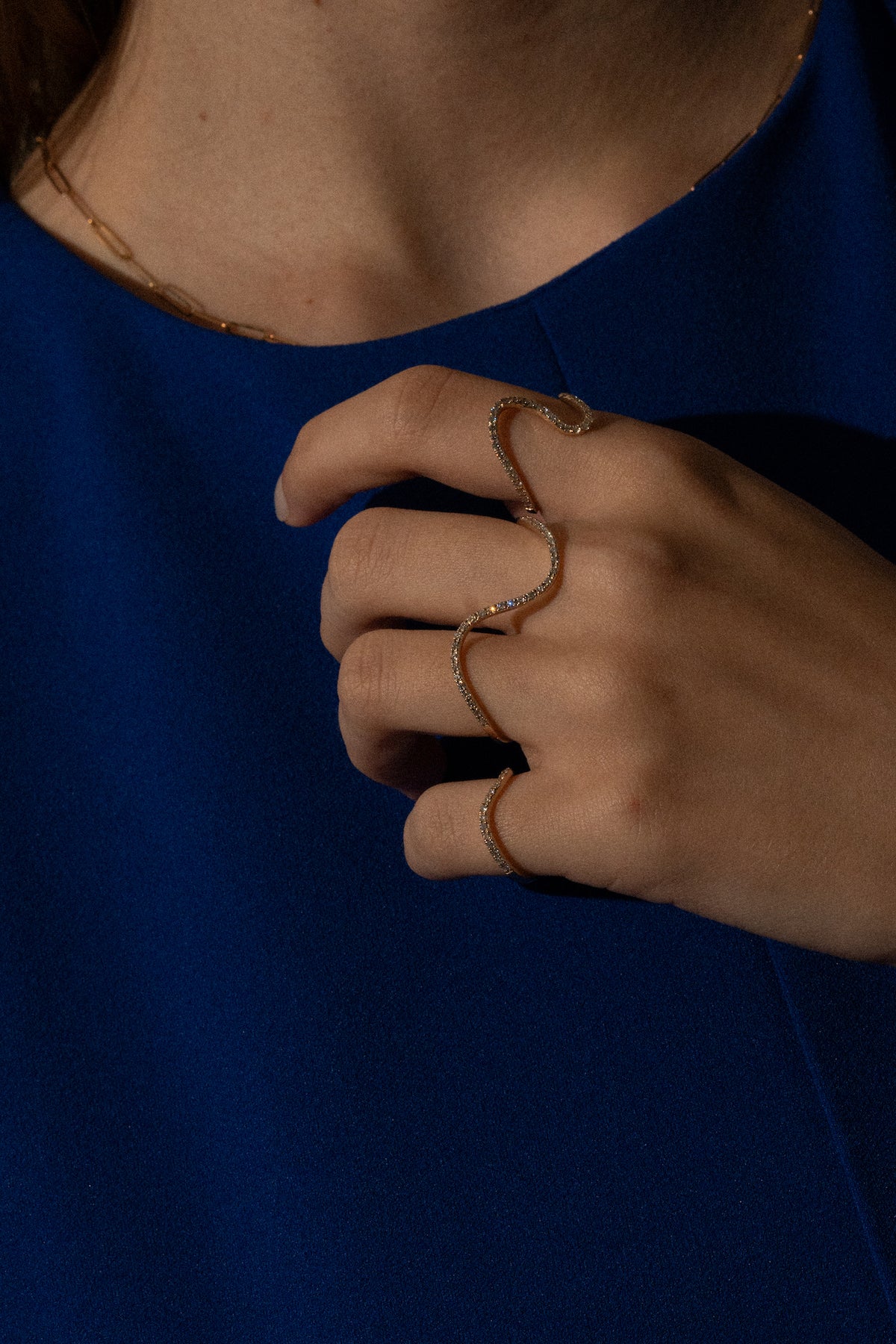 マッシブウェーブダブルフィンガーリング - PRMAL (プライマル) 公式