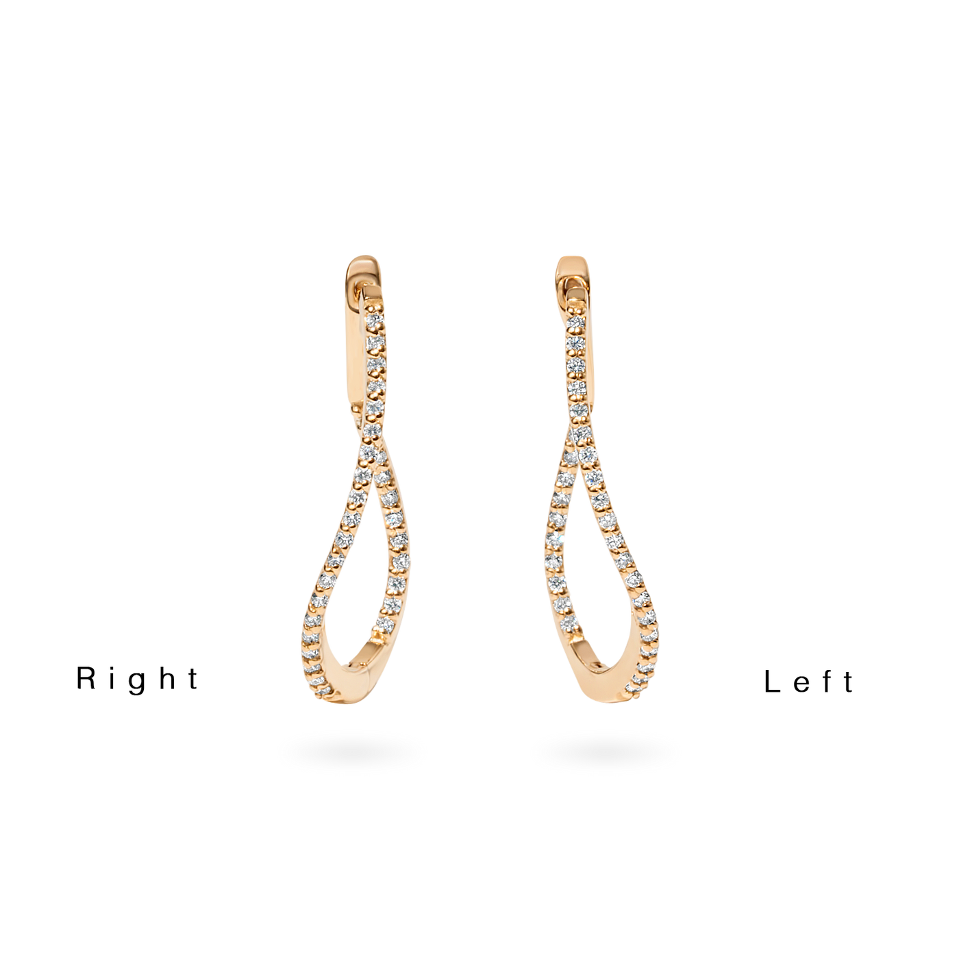 【PRMAL】【K10】 Waving Pave ピアス PRMAL】【K10】 Waving Pave ピアス Hirotaka フローティング