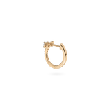 Glacier Floating Round Hoop Earring - PRMAL