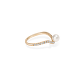 Pearl Wave Ring - PRMAL