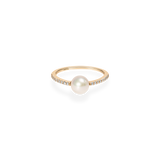 Petite Pearl Oval Ring - PRMAL