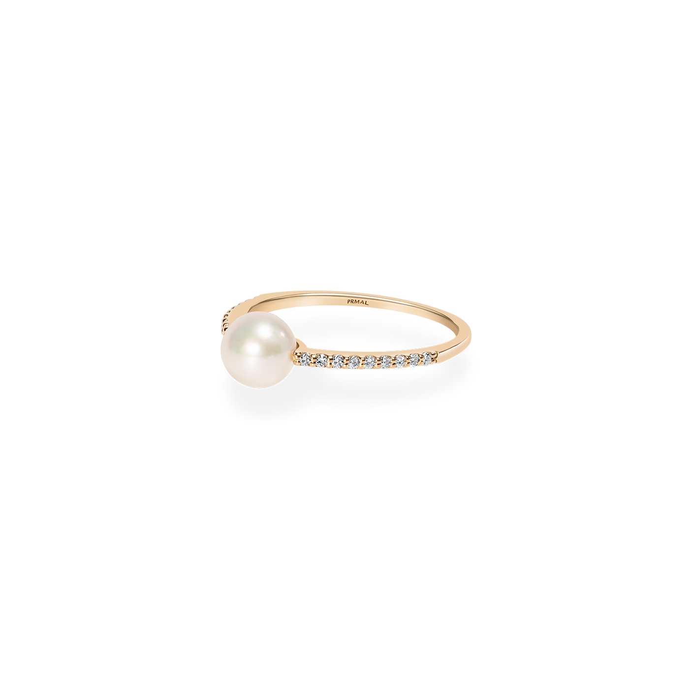 アクセサリー PRMAL PEARL OVAL RING Petite Pearl Oval Ring - PRMAL