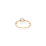 Petite Pearl Oval Ring - PRMAL