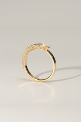 Glacier Arc Pave Ring - PRMAL