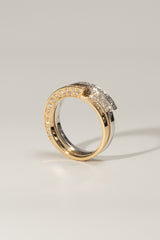 Glacier Arc Pave Ring - PRMAL