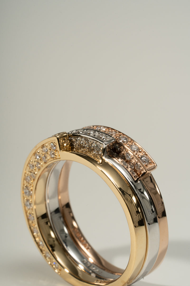 Glacier Arc Pave Ring - PRMAL