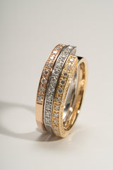 Glacier Arc Pave Ring - PRMAL