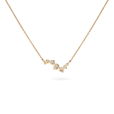 Lapse Diamond Wave Necklace - PRMAL
