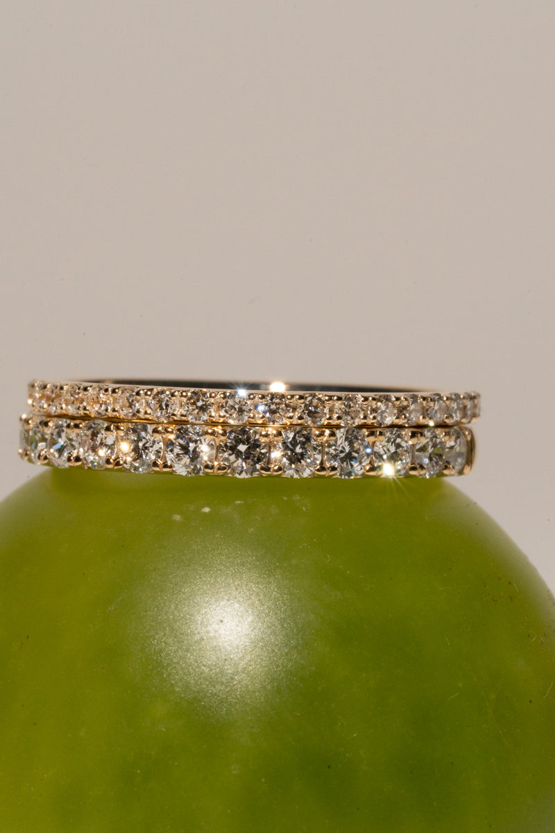 Bold Pave Diamond Ring - PRMAL