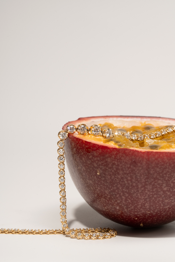 Gravity Tennis Necklace - PRMAL