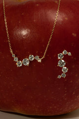 Lapse Diamond Wave Earring - PRMAL