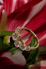 Infinity Wave Diamond Ring - PRMAL