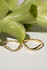 Patra Wave Gold Ring - PRMAL