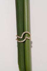Twin Wave Ring [Bridal Edition] - PRMAL