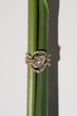 Twin Wave Ring [Bridal Edition] - PRMAL