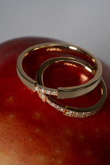 Silfra Pave Band Ring - PRMAL