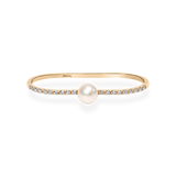 Petite Pearl Double Finger Ring - PRMAL