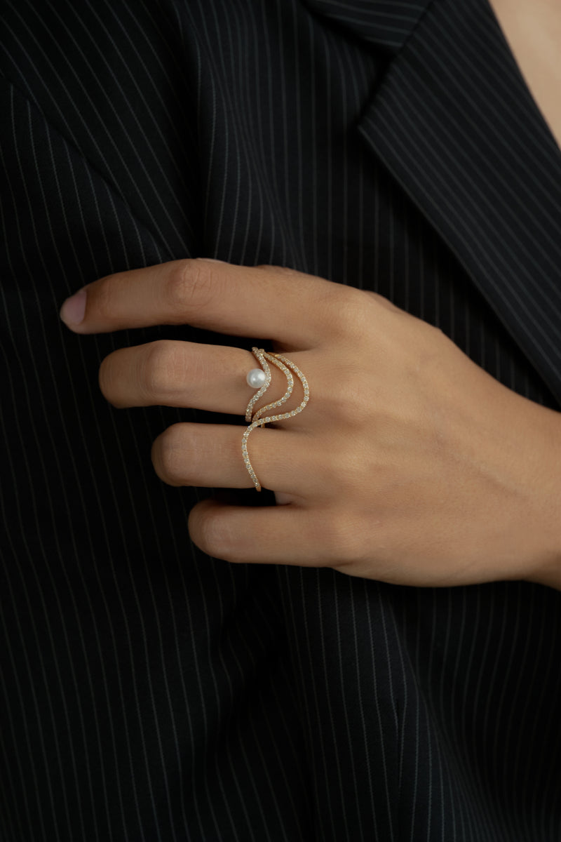 Deep Wave Ring - PRMAL
