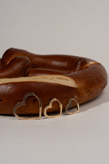 Heart Hoop Earring L - PRMAL