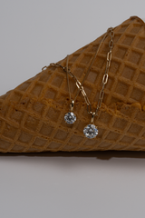 1ct Round Diamond Charm - PRMAL