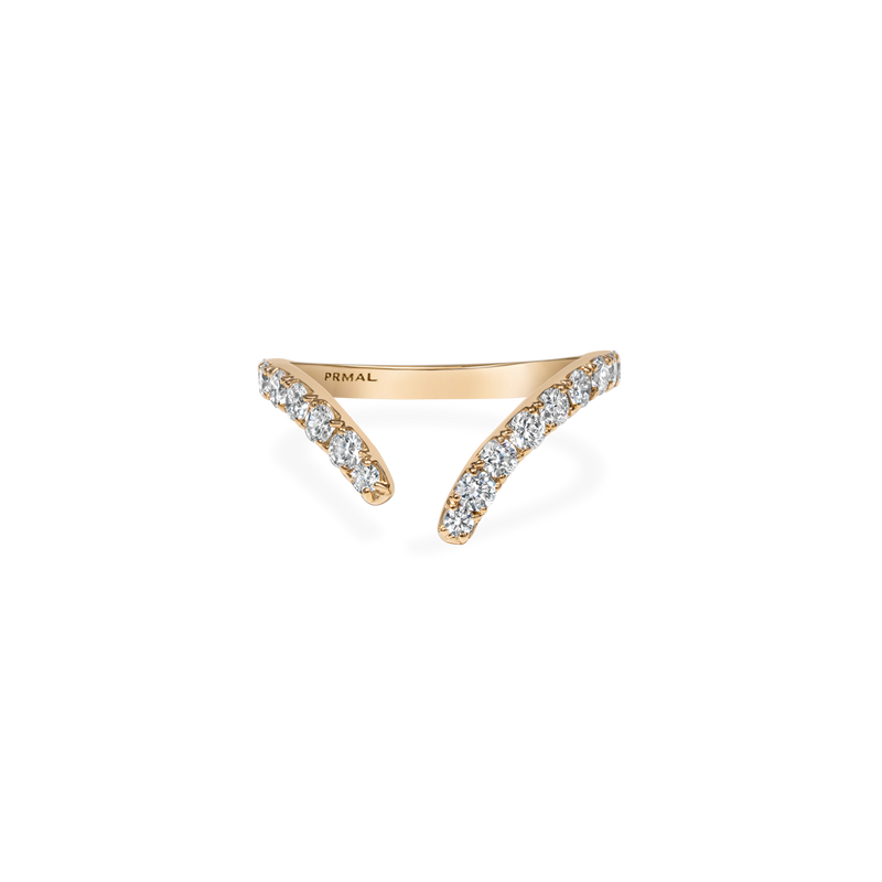 Bold Rough Open Ring - PRMAL