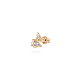 Duo Pear Stud Earring - PRMAL