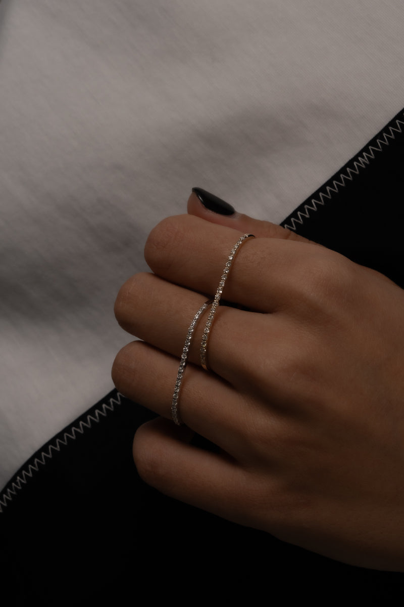 Double Finger Ring - PRMAL