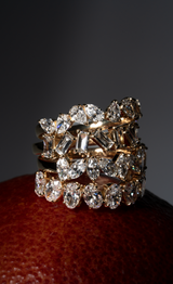 Marquise Half Eternity Ring - PRMAL