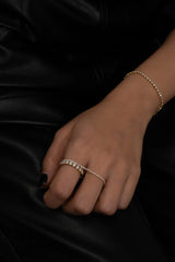 1ct Half Eternity Ring - PRMAL