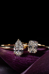 Alta Solitaire Plain Ring [Radiant] - PRMAL