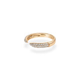 Pave Dome Open Ring - PRMAL