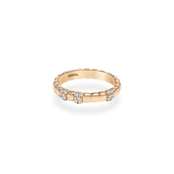 Pula Puff Pave Ring [Bridal Edition] - PRMAL
