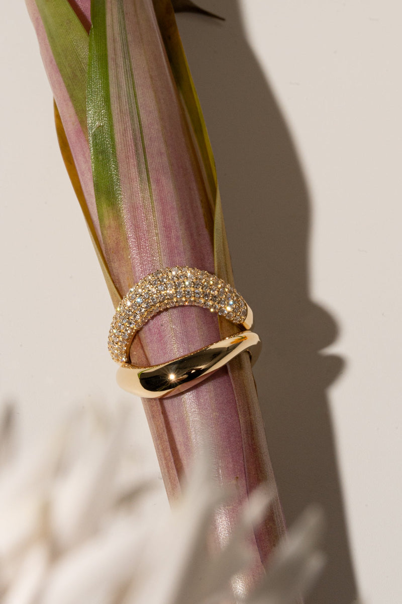 Wave Dome Ring [Bridal Edition] - PRMAL
