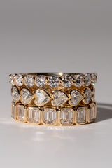 1ct Half Eternity Ring - PRMAL