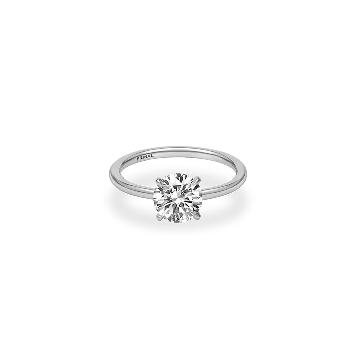 1.08ct Alta Solitaire Plain Ring - PRMAL
