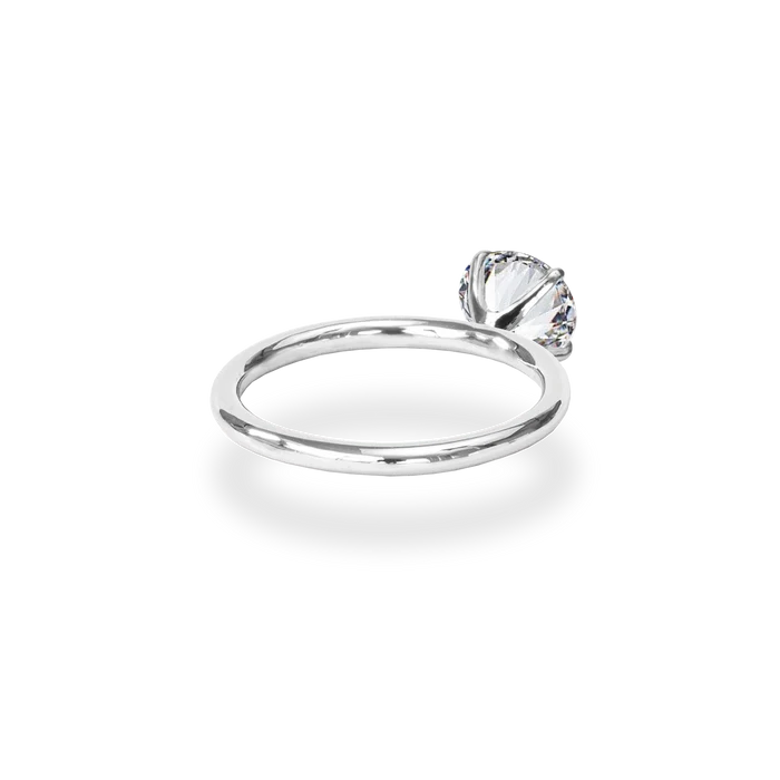 1.08ct Alta Solitaire Plain Ring - PRMAL