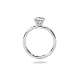 Alta Solitaire Plain Ring - PRMAL